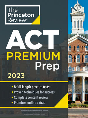 cover image of Princeton Review ACT Premium Prep, 2023